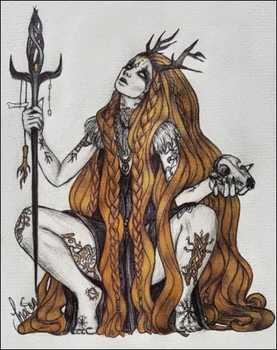 Il est dit qu'un jour, Loki mangea une partie du corps d'une sorcière et en tomba enceint/e, donnant naissance à un monstre. Mais quelle partie avait-il avalé ?