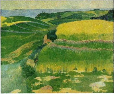 Comment Sérusier peint-il les blés au Pouldu ?