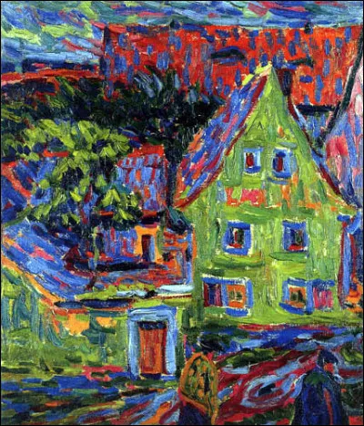 Comment est la maison d'Ernst Ludwig Kirchner ?