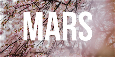 Comment dit-on "mars" en espagnol ?