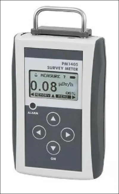 Quel instrument mesure le taux de radioactivité ?