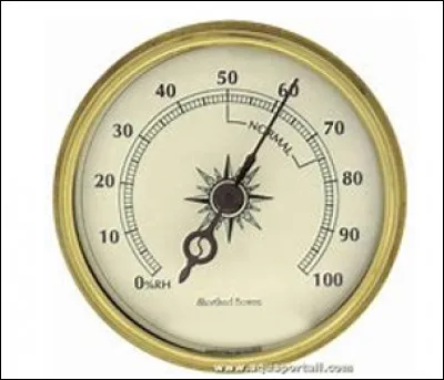 Quel instrument mesure l'humidité relative de l'air ?