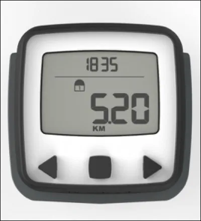 Quel instrument mesure en temps réel le nombre de pas d'une personne ?