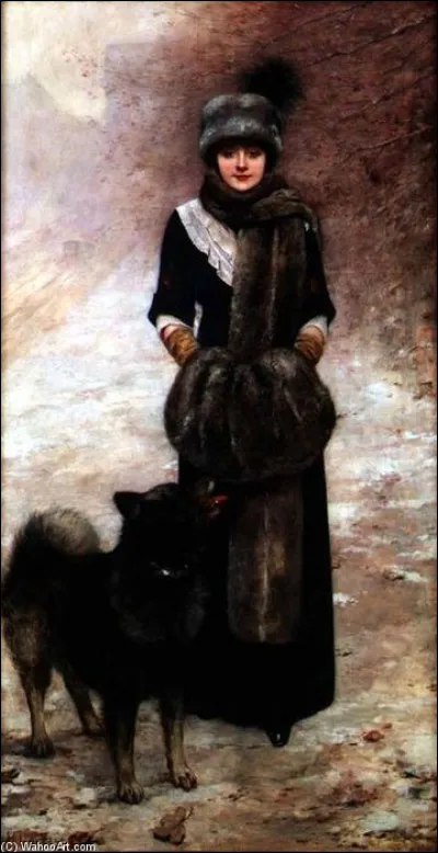 Second manteau porté par Colette, représentée par son père :