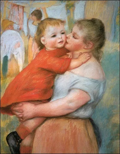 Qui a peint "Mère et enfant" ?