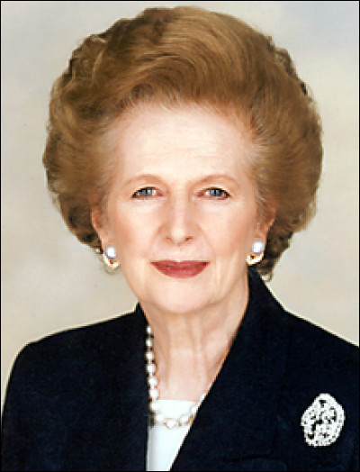 Quel était le surnom de la baronne Margaret Thatcher, Première ministre du Royaume-Uni ?