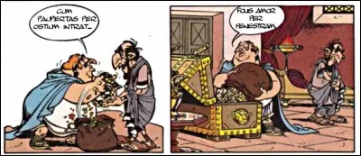 Une devise comme une morale de notre cher La Fontaine...