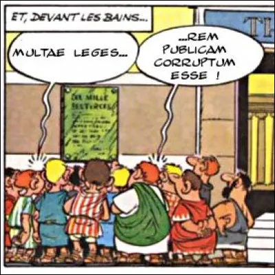 Les choses gravées dans le marbre ou l'airain ont de tous temps fait gloser les foules : quel est ce commentaire ?