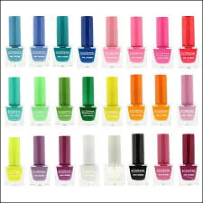 De quelle couleur est ton vernis ?