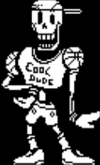 Combien de fois voit-on Papyrus avec ces vêtements ?