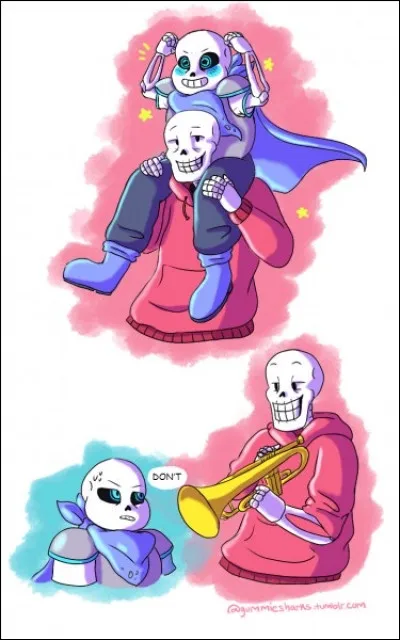 Dans d'autres AUs, Papyrus d'UnderSwap est différent des autres, pourquoi ?