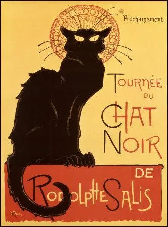 Dans quel muse se trouve 'l'affiche pour la tourne du Chat noir' de Steinlen ?