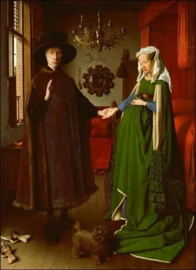 Dans quel muse se trouve le 'portrait des poux Arnolfini' de Van Eyck ?