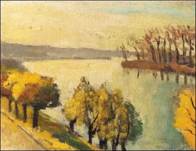 Qui a peint "Automne à le Frette" ?