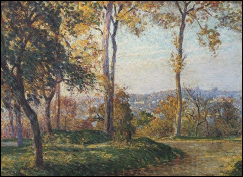 Qui a peint "Parc en automne" ?