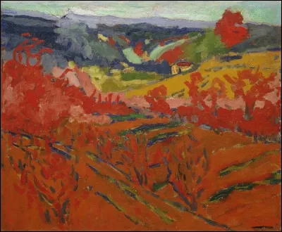 À qui doit-on ce "Paysage d'automne" ?