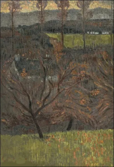 À qui doit-on ce paysage d'automne ?