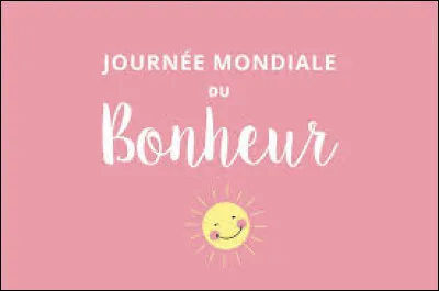 Qui chante "Du bonheur" ?