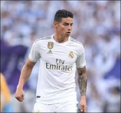 Quelle est la nationalité du footballeur James Rodríguez ?