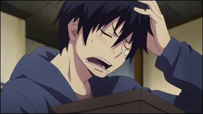 Qu'est-ce qui jaillit du corps de Rin quand il utilise son pouvoir ?