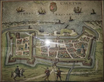 Qui récupère la ville de Calais en 1568 ?