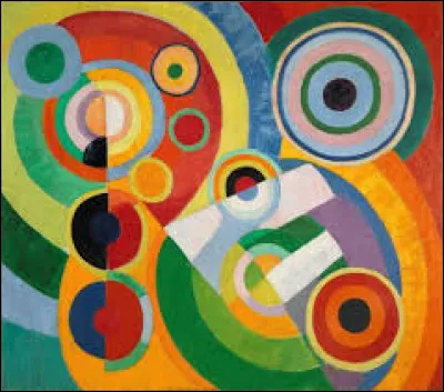 Qui a peint le tableau intitulé "Rythme, joie de vivre" ?