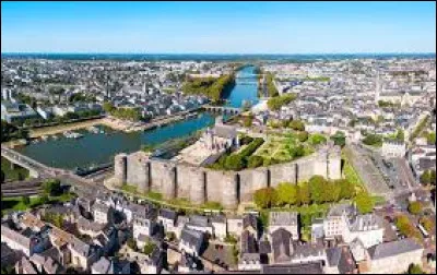 Dans quel département se trouve la ville d'Angers ?