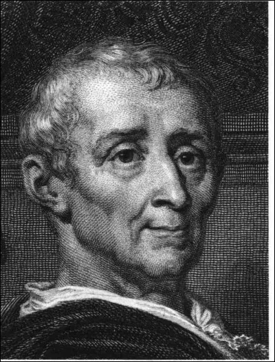 Quel était celui de Montesquieu ?