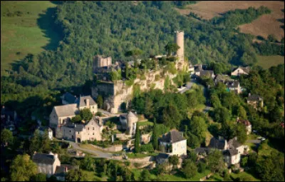 Quel est ce village de Corr&egrave;ze avec ses superbes maisons bourgeoises et ses h&ocirc;tels particuliers, domin&eacute; par les vestiges d'un ch&acirc;teau m&eacute;di&eacute;val ?
