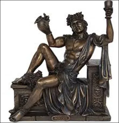 Dans la mythologie grecque, Dionysos est le dieu de la vigne.