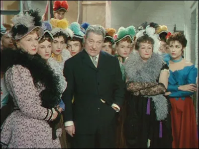 Quel cinéaste français a réalisé le film "French Cancan" (1954) avec Jean Gabin ?