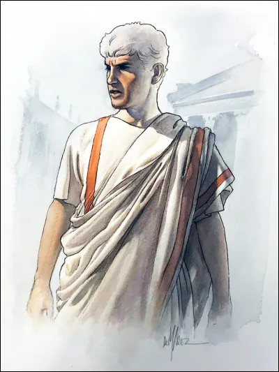 La BD "Alix Senator" s'inspire de personnages et de lieux réels.