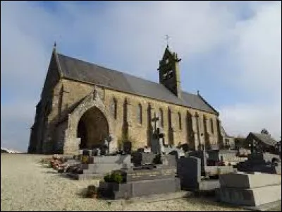 Voici l'église Saint-Vigor de Champeaux. Village Manchot, il se situe dans l'ex région ...