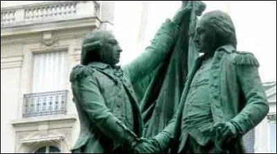 Quelle �uvre d'Auguste Bartholdi existe &agrave; Washington et &agrave; Paris ?