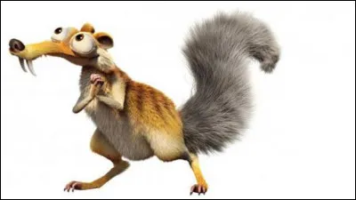 Dans ''L'Âge de glace'', de quoi Scratch ne peut-il jamais se séparer ?