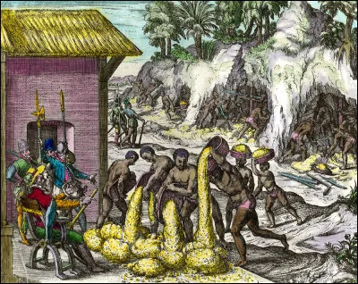 Qui dénonce les conditions de travail des plus de 12 000 000 Indiens travaillant dans les mines à la recherche de ressources telles que l'or ou l'argent ?