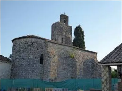 Vous avez sur cette image l'église romane de Garrigues-Sainte-Eulalie. Commune Gardoise, elle se situe dans l'ancienne région ...