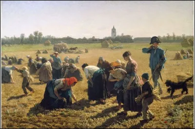 Qui est l'auteur du tableau intitulé "Le Laboureur et ses enfants" ?