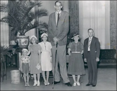 Robert Wadlow détient le record du plus grand homme du monde à ce jour (2020). Combien mesurait-il ?