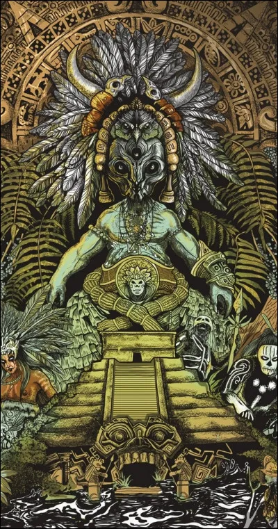 Quel est le dieu maya de la mort ?
