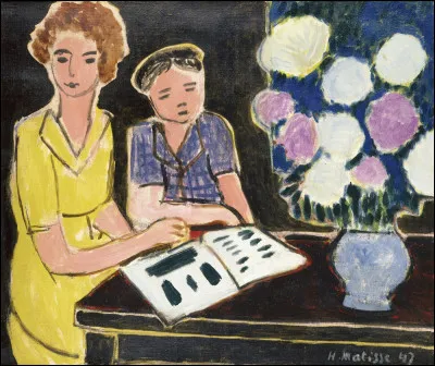 Qui a représenté "La Lecture" ?