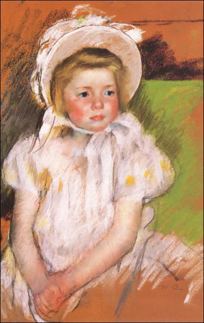 Qui a représenté "Simone avec un bonnet banc" ?