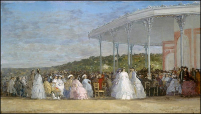 Qui a peint "Concert au casino de Deauville" ?