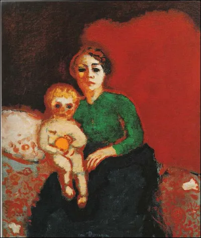 Qui a peint "Mère et enfant" ?
