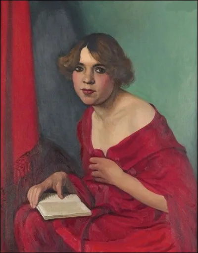 Qui a peint "La femme au châle rouge" ?