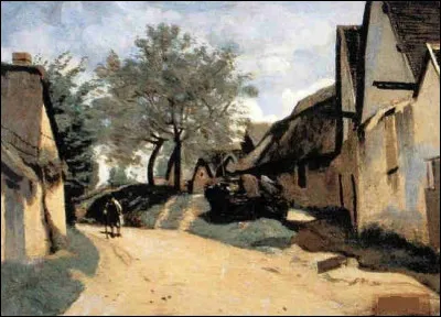 Qui a peint "Auvers-sur-Oise, rue du village" ?