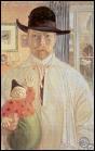 1906 : Cette toile intitulée 'examen de confiance' est signée Carl Larsson. De quel pays est-il l'un des plus grand artiste de l'époque ?