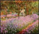 1900 : Il y a déjà quelques années que l'impressionisme à connu sa consécration. Parmi les derniers acteurs de ce mouvements il est l'auteur de cette toile, ' les iris'. De qui s'agit-il ?