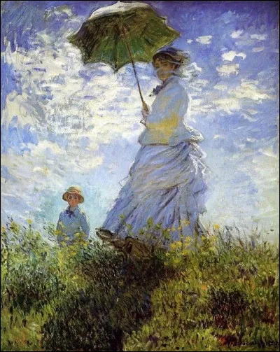 Contrairement à Claude Monet, qui n'a jamais peint de "Femme à l'ombrelle" ?
