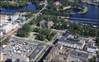 Joensuu, peupl&eacute;e de 75 000 habitants, est une ville de ...